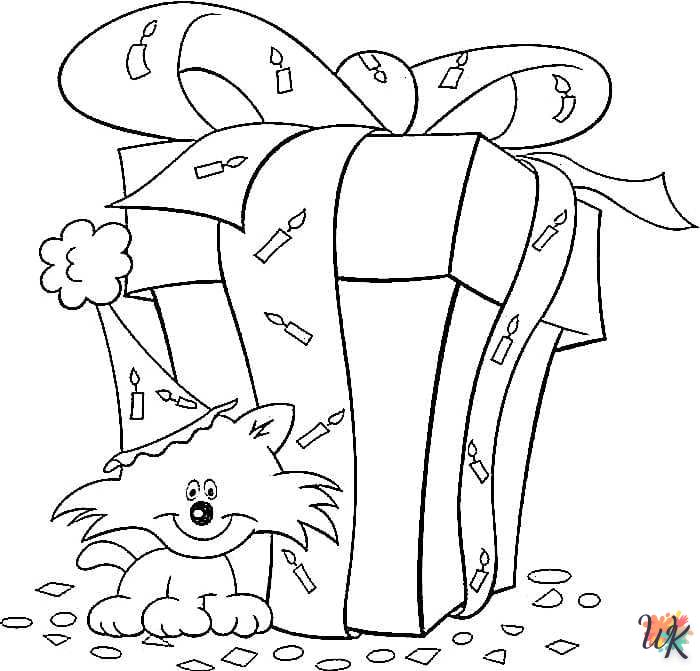 Regalo 29 Disegni da Colorare Regalo 27